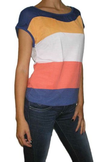 Color block women's top