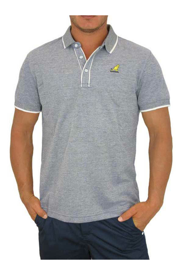 Men's polo t-shirt Hinton in navy marl