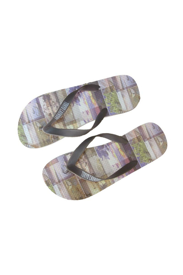 Tokyo Laundry men's flip flops with summer print