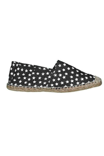 Reservoir women's espadrilles black with stars