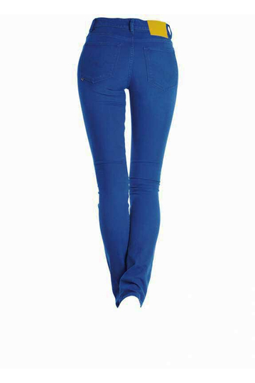 Wesc women's jeans Lizzy in bright blue