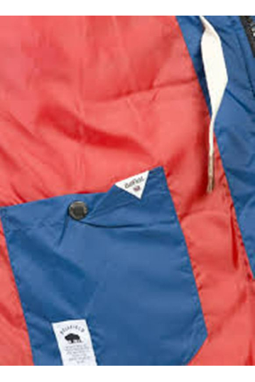 Bellfield ανδρικό φουσκωτό παρκά μπλε