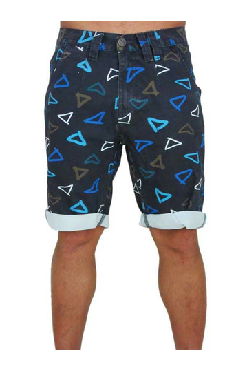 Humor Nieder ανδρική chino βερμούδα μπλε με print