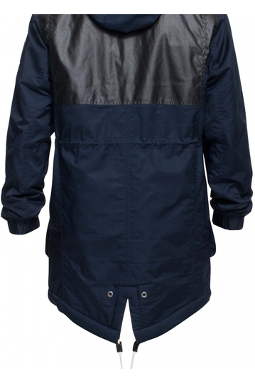 Wesc ανδρικό Elder παρκά με κουκούλα σε ναυτικό μπλε