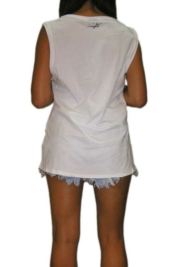 Insight women's Tank top Try love in white