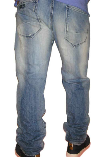 Tiffosi Drake ανδρικό ξεβαμένο jean με σκισίματα
