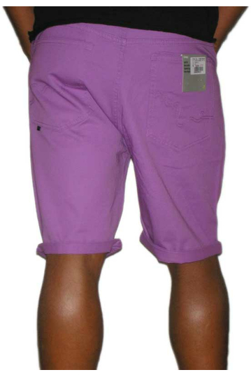 Wesc Conway ανδρική 5-τσεπη βερμούδα σε μωβ