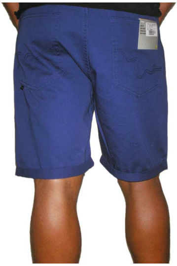 Wesc Conway ανδρική 5-τσεπη βερμούδα σε βαθύ μπλε