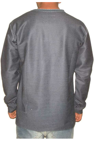 Bigbong ανδρική μακρυμάνικη μπλούζα με πανσέληνο ανθρακί