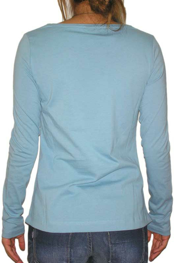 Paul Frank women's long sleeve t-shirt Julius light blue