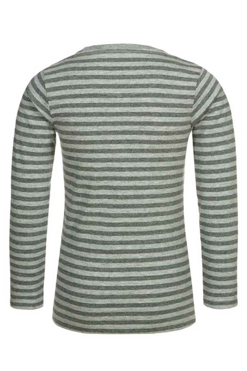 Paul Frank παιδικό ριγέ μακρυμάνικο μπλουζάκι γκρι