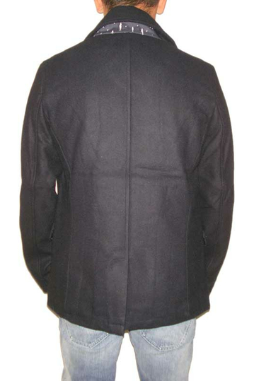 Bellfield ανδρικό σταυρωτό ημίπαλτο Metta σε navy