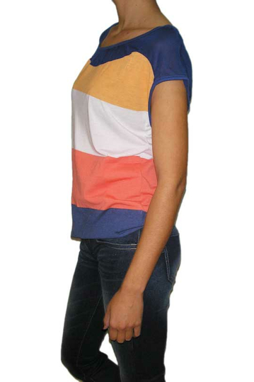 Color block women's top
