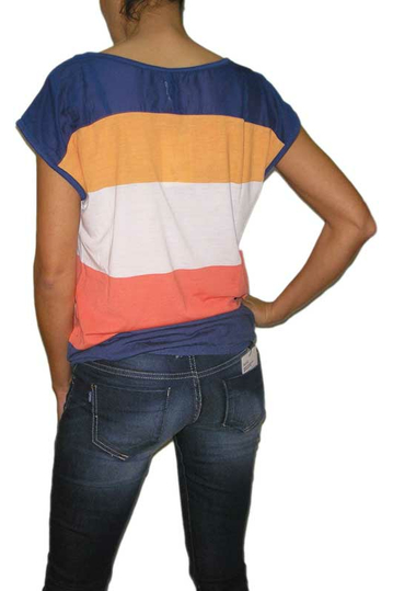Color block women's top