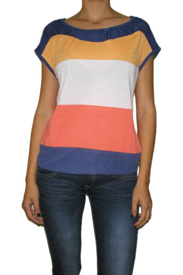 Color block women's top