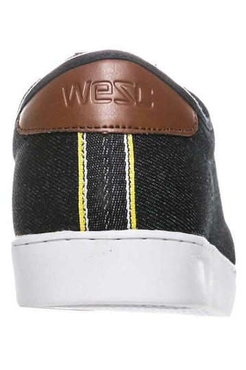 Wesc Edmond low top raw selvage denim blue