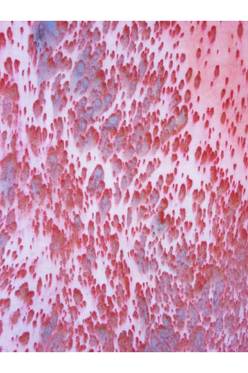 Bigbong women's marble print asymmetrical crop top bright coral