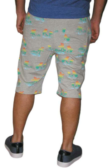 Humor ανδρική φούτερ βερμούδα Hert γκρι μελανζέ