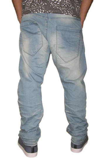 Humor Zuniga ανδρικό jean ξεβαμμένο με σκισίματα