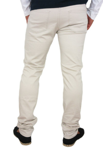 Ανδρικό slim fit παντελόνι μπεζ