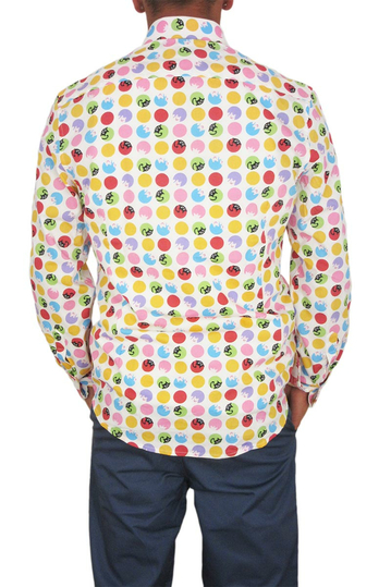 Ανδρικό πουκάμισο Missone με πριντ γάτες