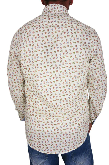 Missone ανδρικό πουκάμισο με κουβαρίστρες πριντ