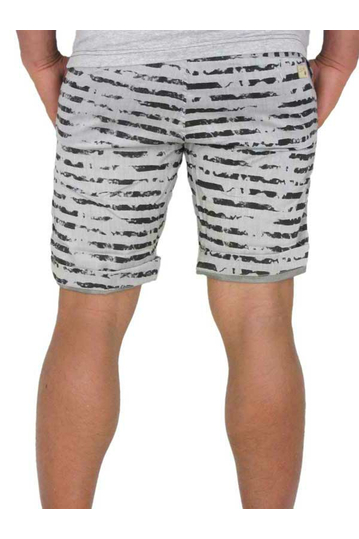 Humor Nieder ανδρική chino βερμούδα γκρι-μαύρο