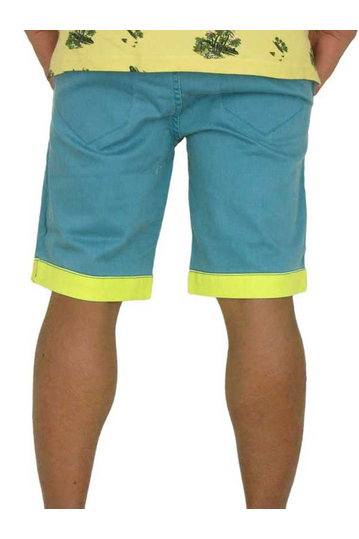 Humor ανδρική chino βερμούδα Jim denim green