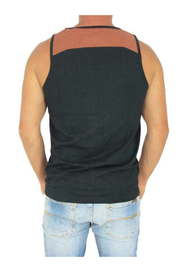 Humor ανδρικό αμάνικο τοπ Stroms color block
