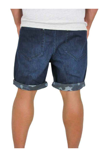 Humor ανδρική βερμούδα Jikky dark denim