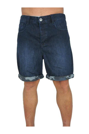 Humor ανδρική βερμούδα Jikky dark denim