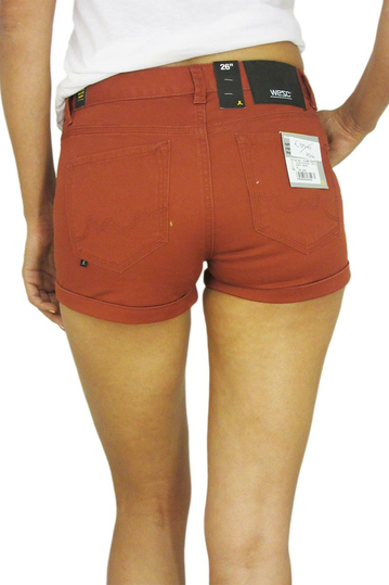 Wesc women's shorts Roxanne burnt henna