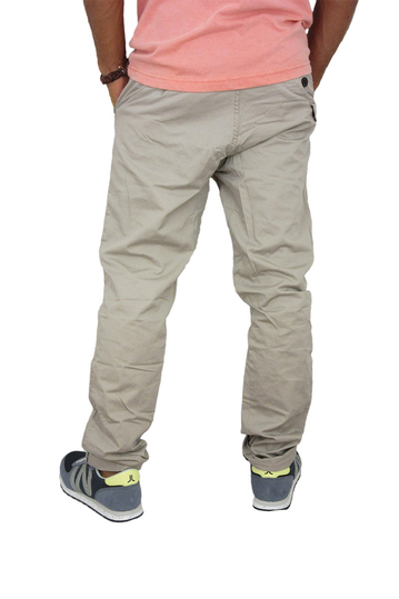 Ανδρικό chino παντελόνι στο χρώμα του πάγου