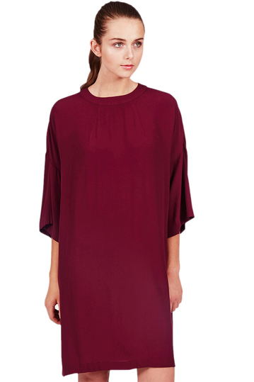 Minimum loose dress Aricia bordeaux