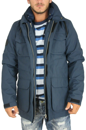 Bellfield men's 2 in 1 parka jacket Gorin navy