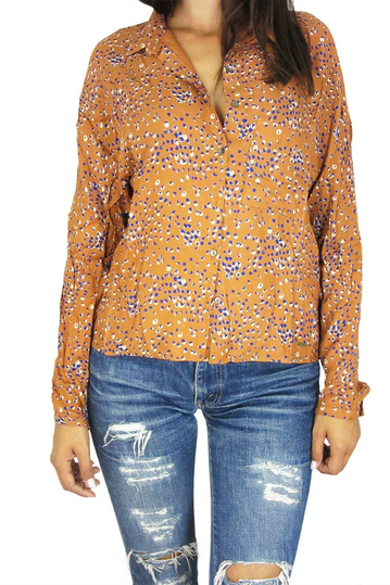 Mismash women's shirt Talma dark orange