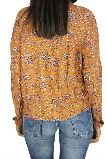 Mismash γυναικείο πουκάμισο Talma σκούρο πορτοκαλί