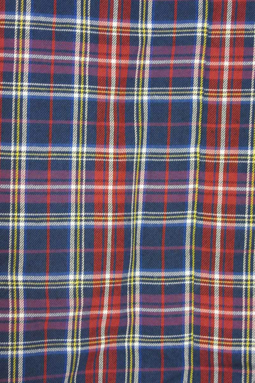 Missone ανδρικό πουκάμισο μπλε καρό με denim λεπτομέρειες