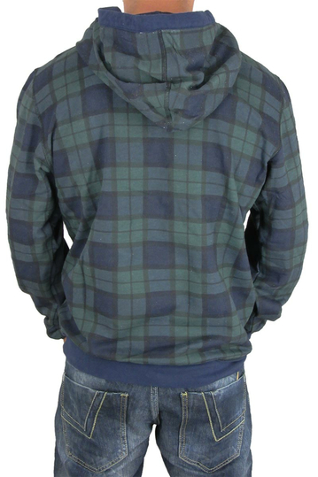 Huf ανδρικό φούτερ κουκούλα Black watch