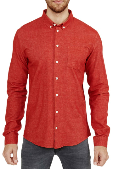 Minimum men's shirt Pelham in ketchup