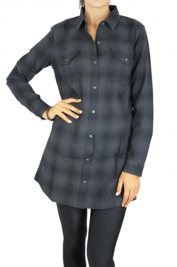 Obey checked flannel shirt dress Abbey