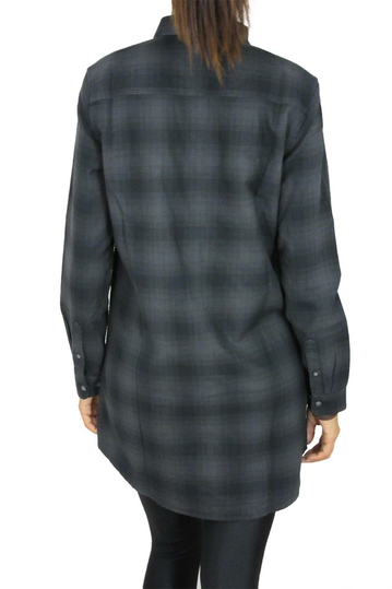 Obey checked flannel shirt dress Abbey
