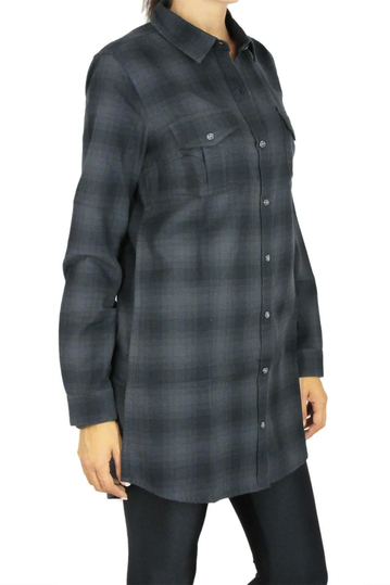 Obey checked flannel shirt dress Abbey