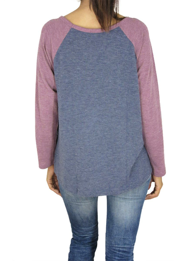 Obey women's sweatshirt Jamie blue marl