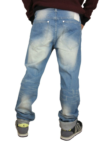 Humor ανδρικό τζιν Jalle ξεβαμμένο με εκδορές