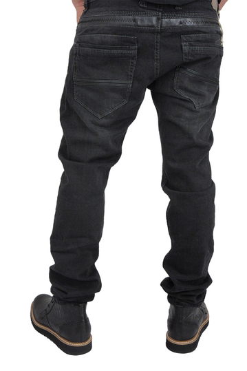 Ανδρικό παντελόνι jean μαύρο