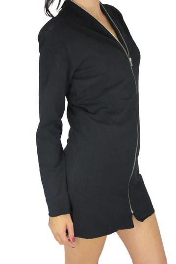 Dog's Dinner μίνι φόρεμα με φερμουάρ Blubell μαύρο