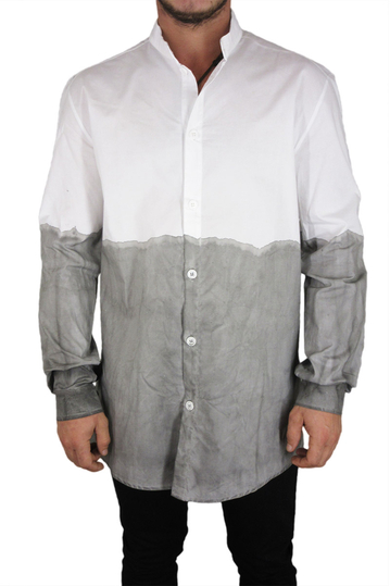 Minimarket super longline dip dye shirt