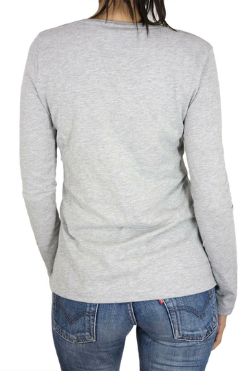 Paul Frank women's long sleeve tee sweet grey melange