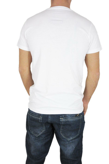 Smartness Lab ανδρικό t-shirt λευκό με στάμπα